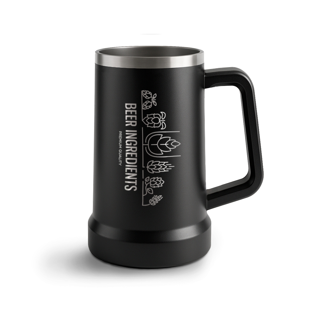 Canecas Gravação A Laser Gravação Frontal Térmica (Preta)