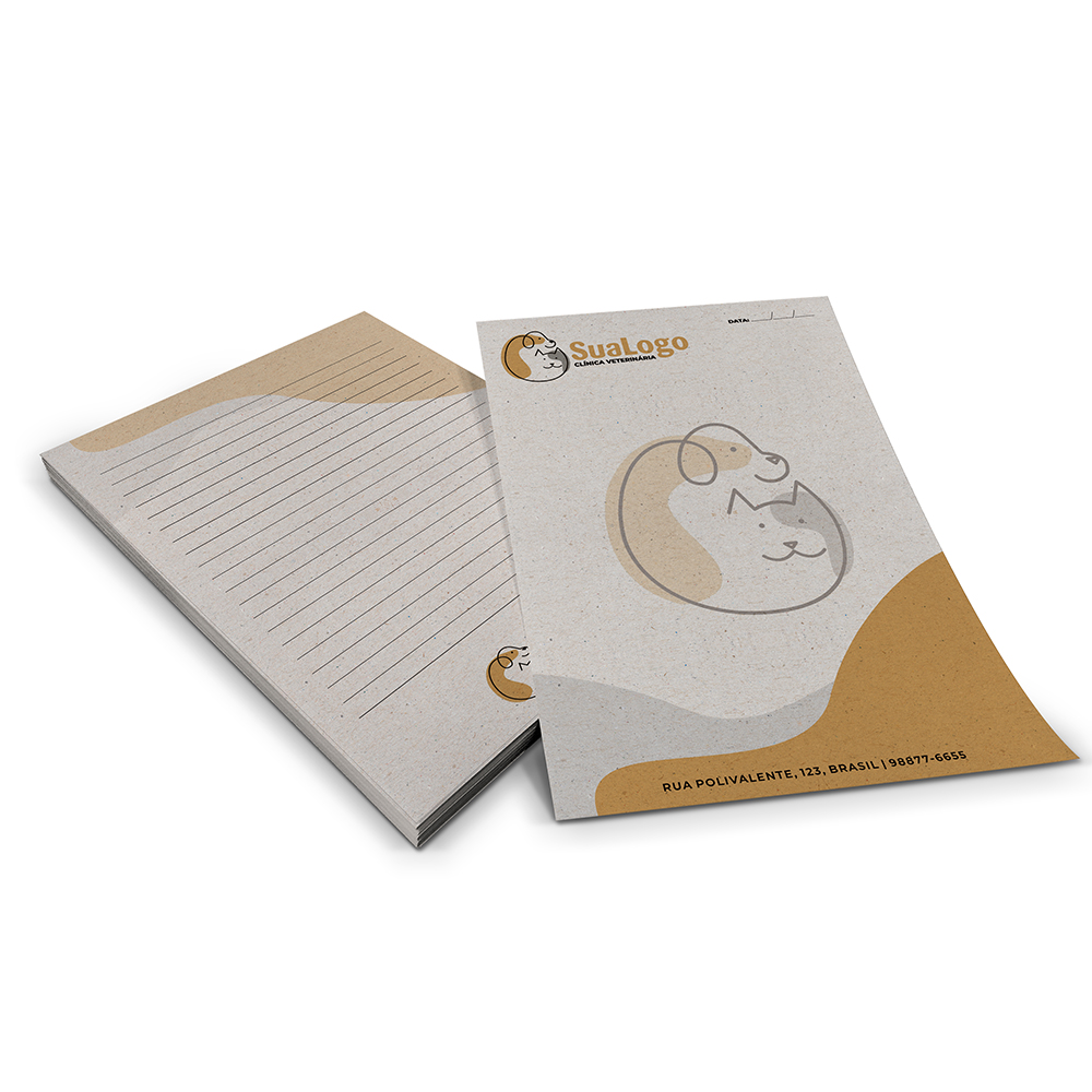 Papel Timbrado Reciclato 90g (300x210mm)