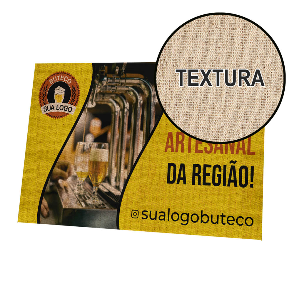 Lonas Texturizadas 360g Canvas Envelhecida 360g (1300x800mm)