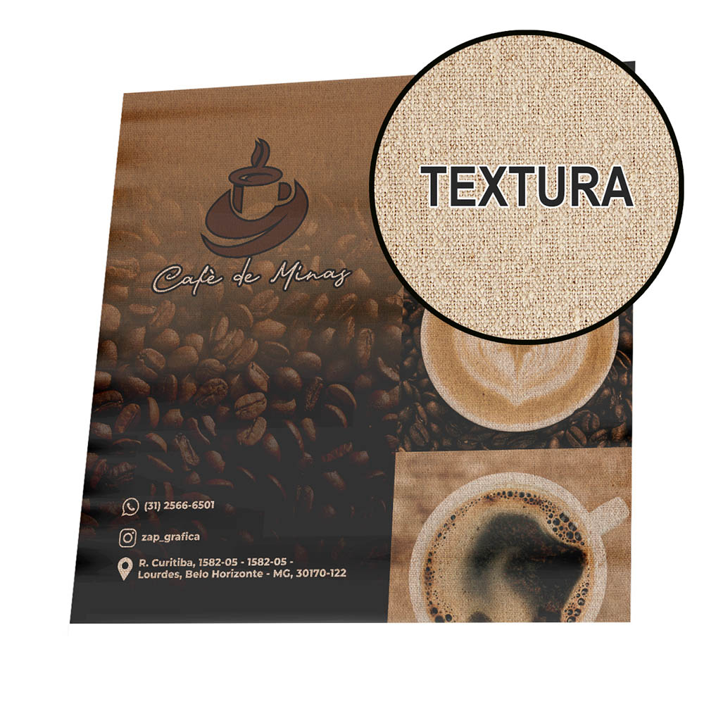 Lonas Texturizadas 360g Canvas Envelhecida 360g (Metro Quadrado)