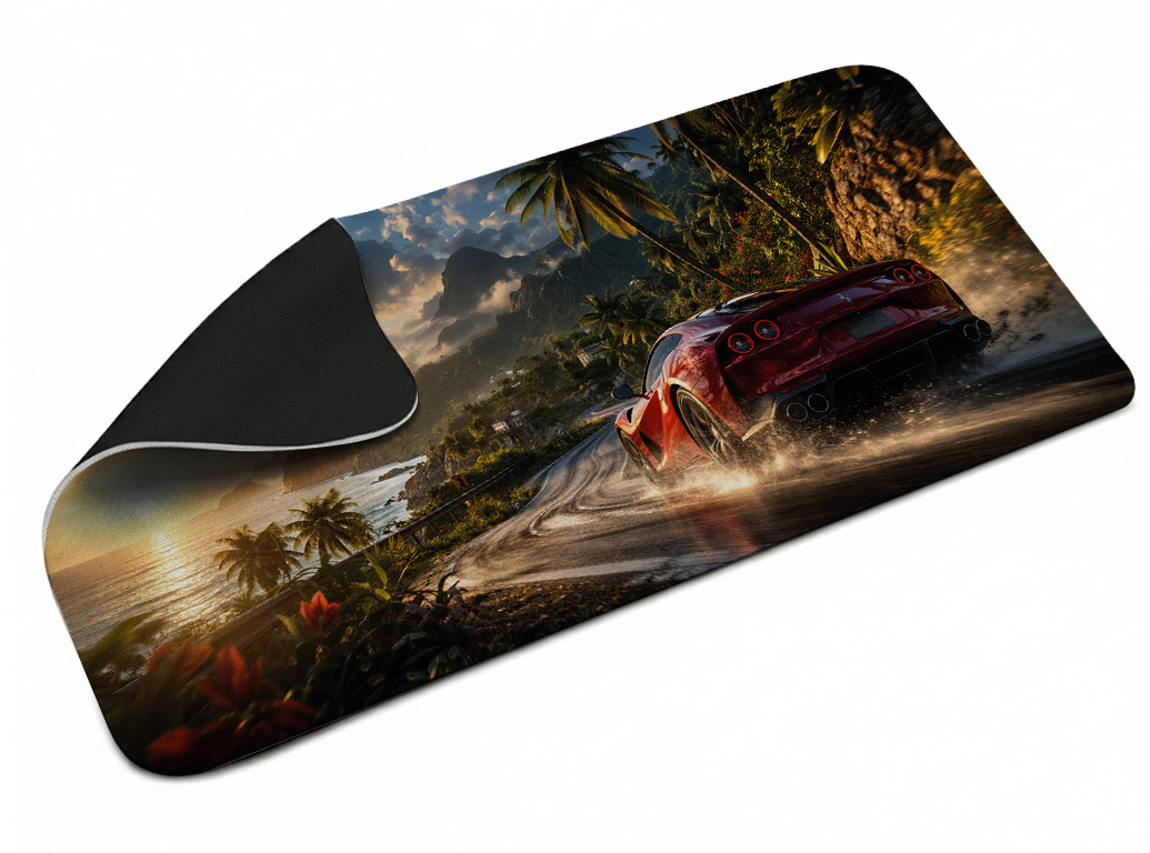 Mousepad Gamer Desk Pad Acabamento Sem Costura (600x300mm)