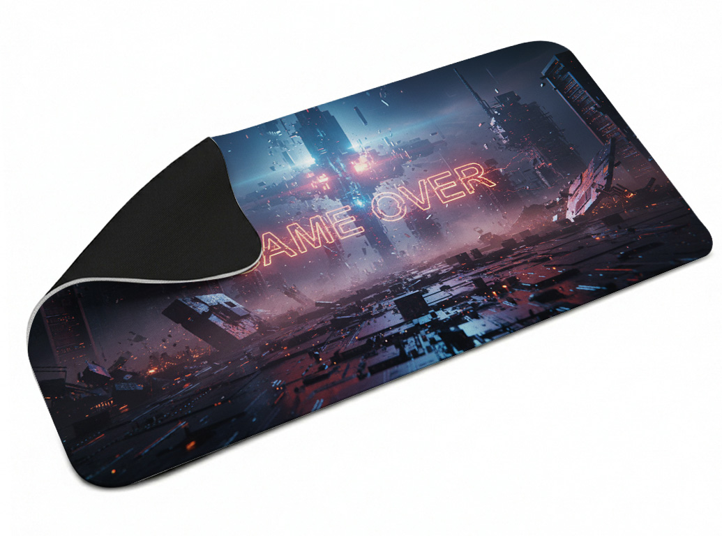 Mousepad Gamer Desk Pad Acabamento Sem Costura (800x400mm)
