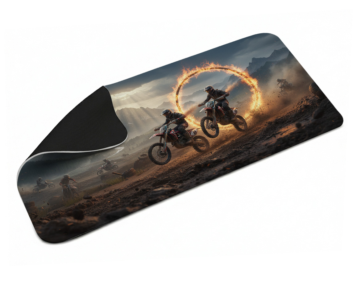 Mousepad Gamer Desk Pad Acabamento Sem Costura (900x400mm)