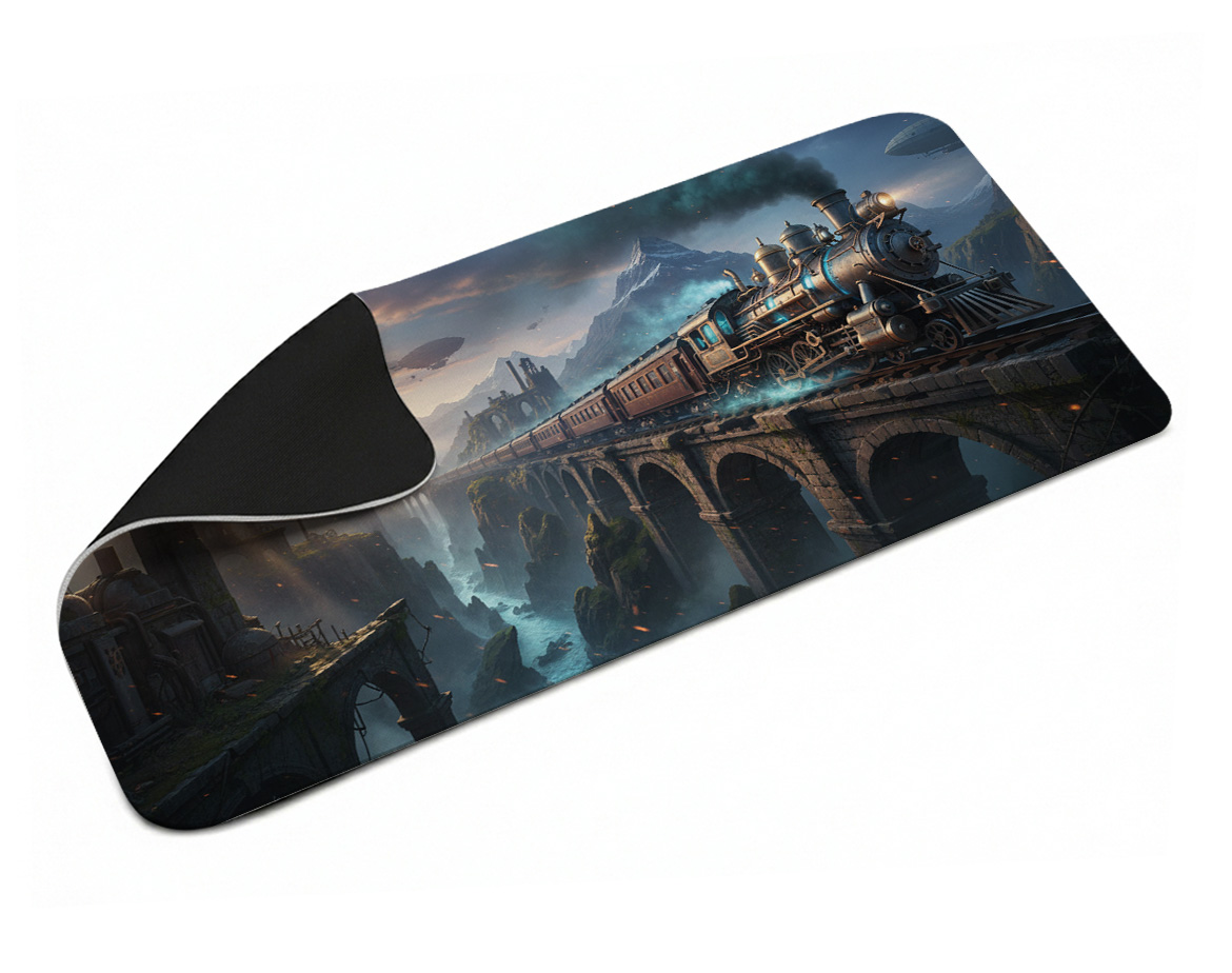 Mousepad Gamer Desk Pad Acabamento Sem Costura (900x400mm)