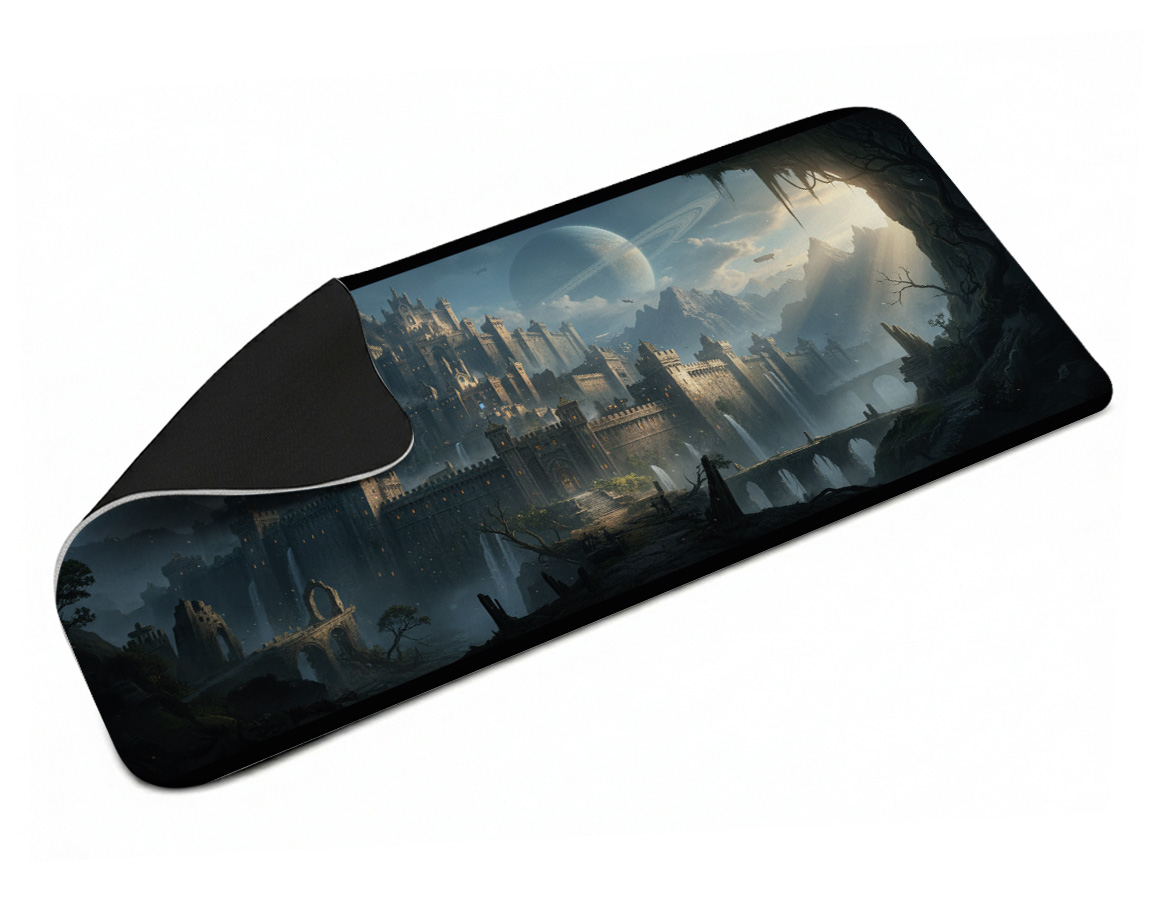 Mousepad Gamer Desk Pad Acabamento Sem Costura (900x400mm)