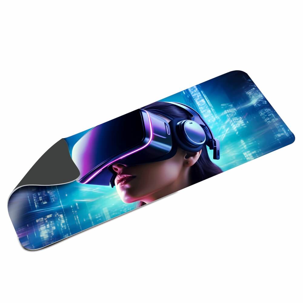 Mousepad Gamer Desk Pad Acabamento Sem Costura (750x350mm)