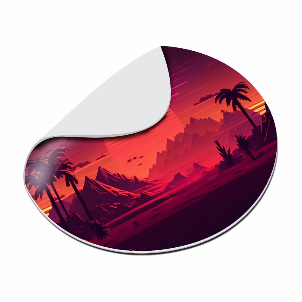 Mousepads Acabamento Soldado Redondo (198x198mm)