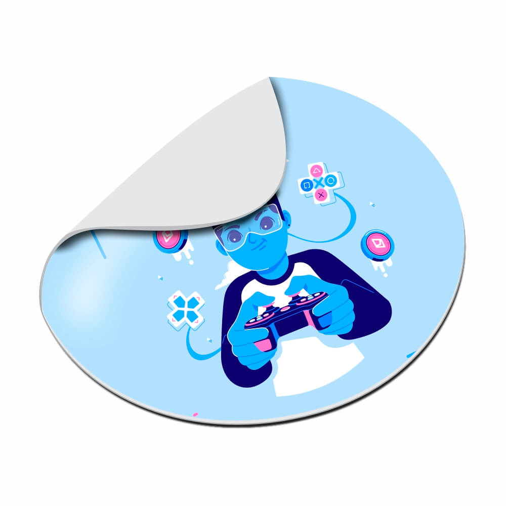 Mousepads Acabamento Soldado Redondo (198x198mm)