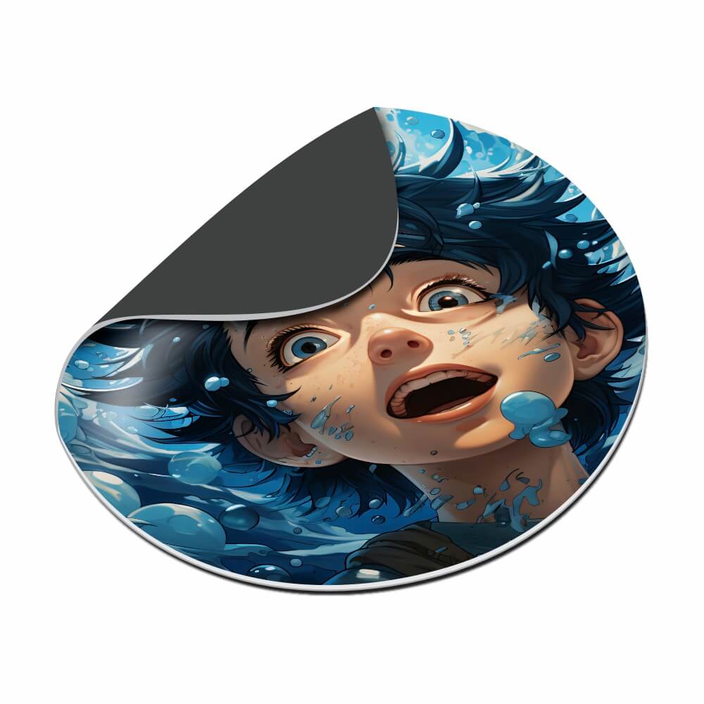 Mousepads Acabamento Sem Costura Redondo (198x198mm)
