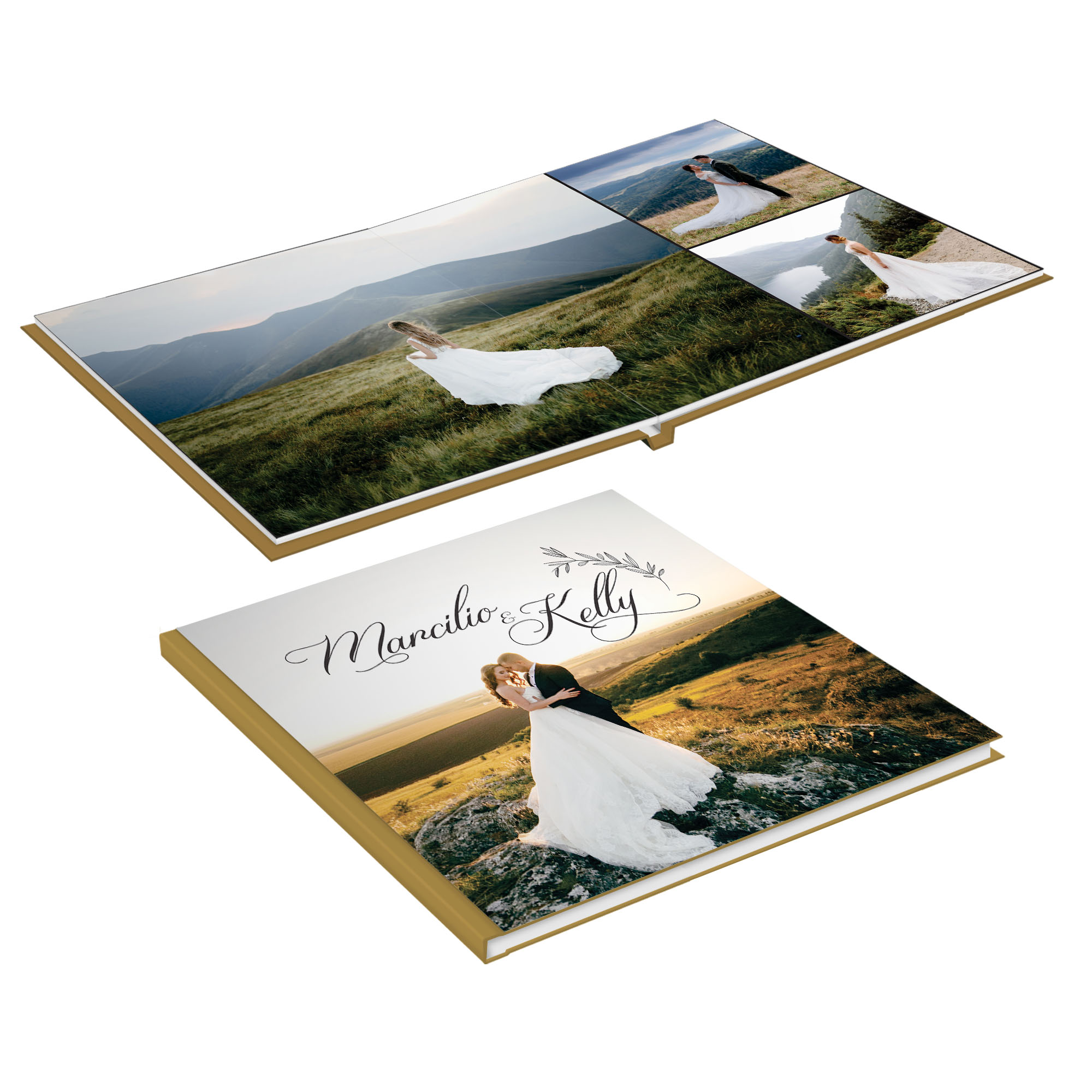 Capa Dura Couchê 210g Photobooks 12 Páginas (20x20cm)