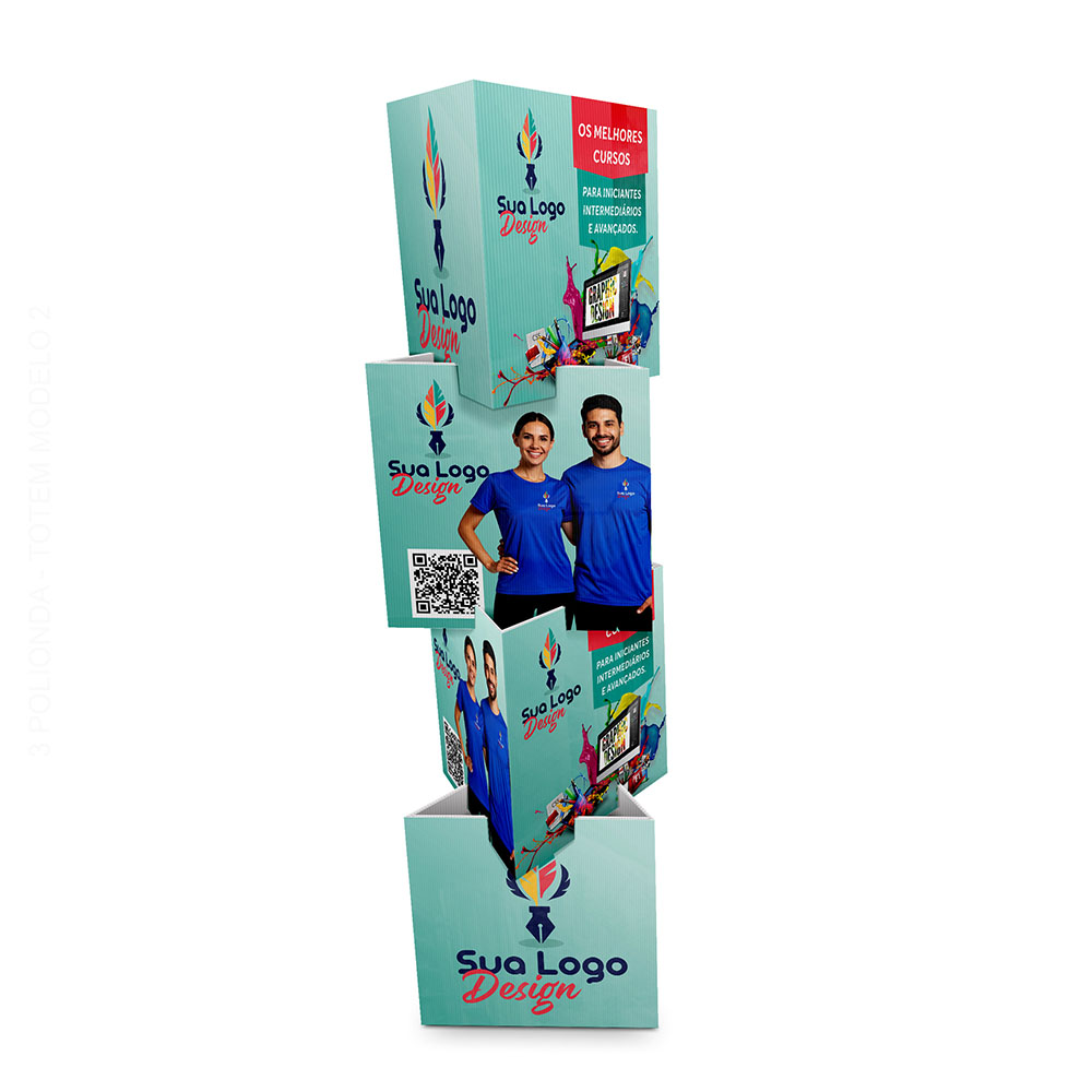Totem Triedo de Polionda 4mm