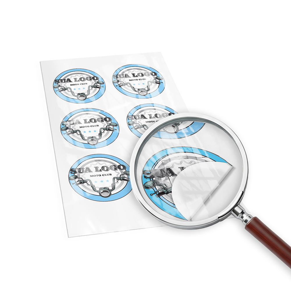 Adesivos Rótulos Folha Bopp Branco (135x135mm)