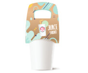 Suporte De Copos Pvc 0,50mm Premium Branco Com 01 Und