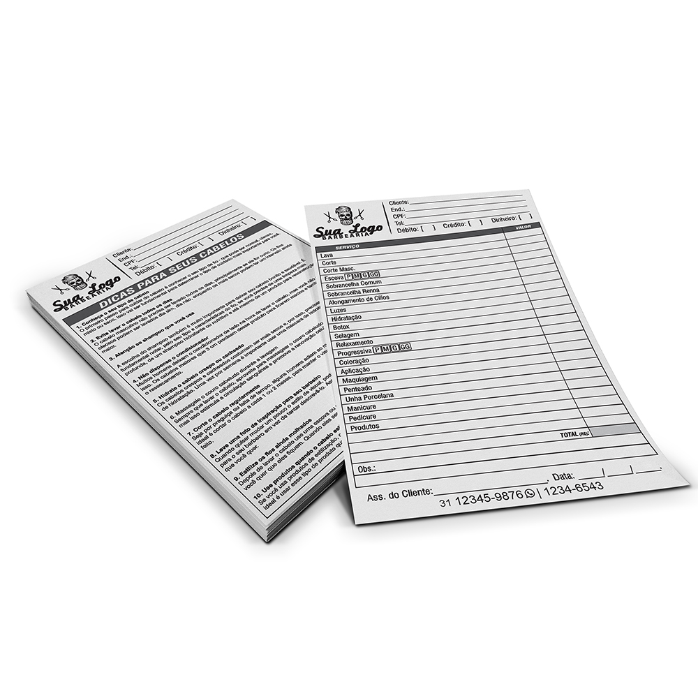 Comandas Apergaminhado 75g (150x105mm)