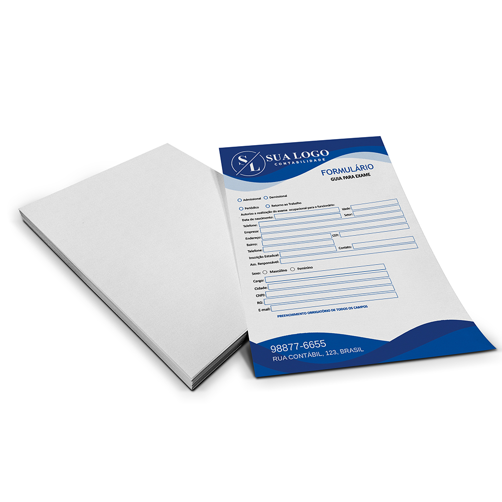 Papel Timbrado Apergaminhado 150g (105x150mm)
