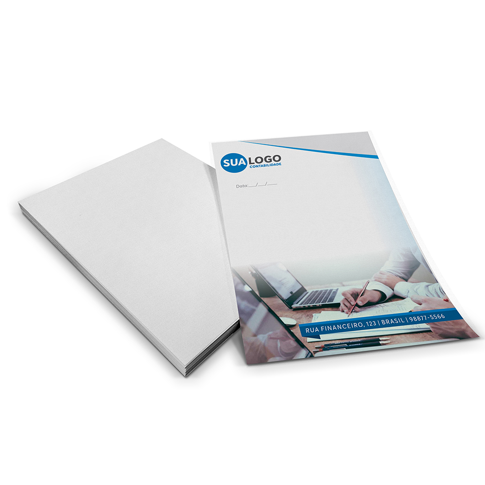 Papel Timbrado Apergaminhado 90g (210x300mm)