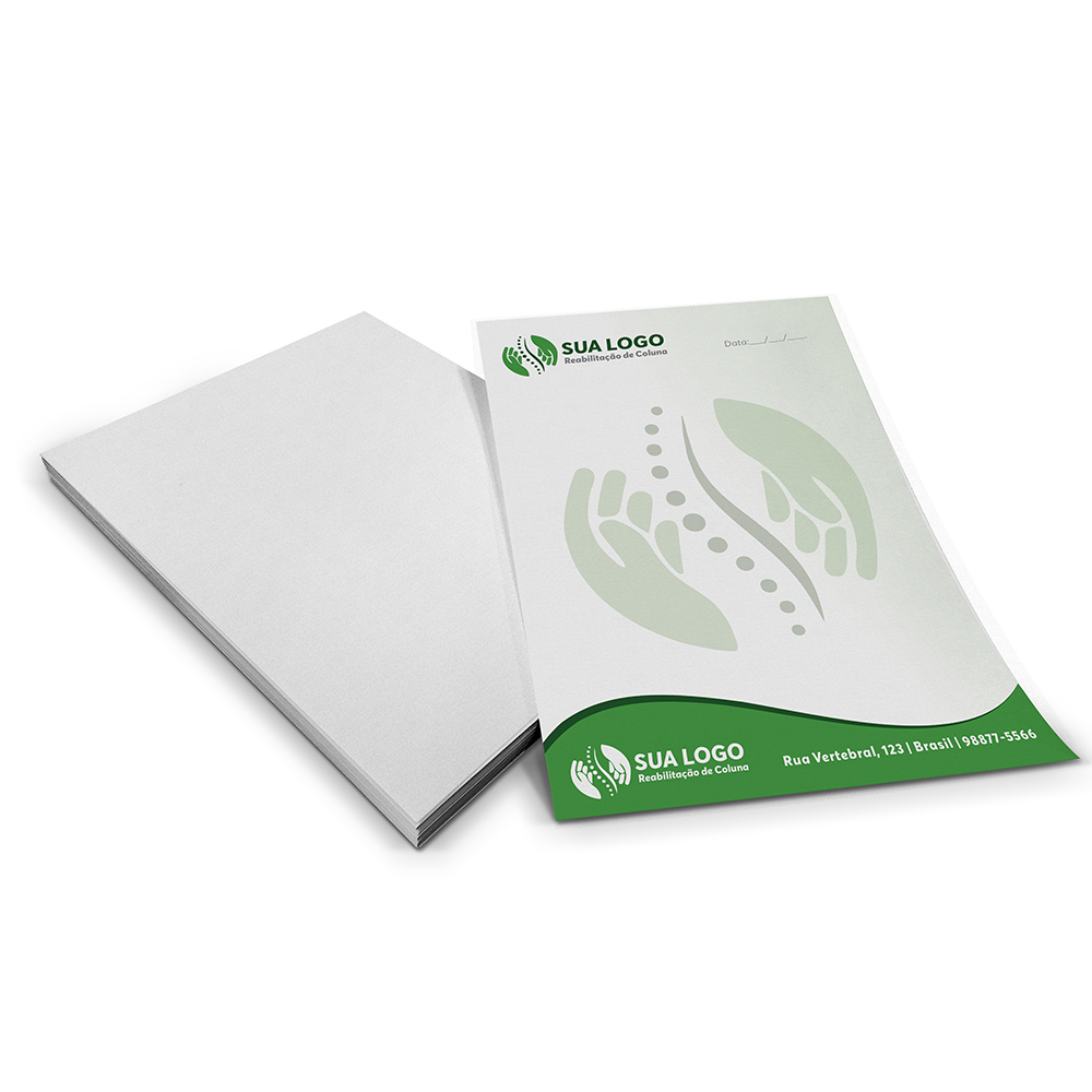 Papel Timbrado Apergaminhado 90g (210x300mm)