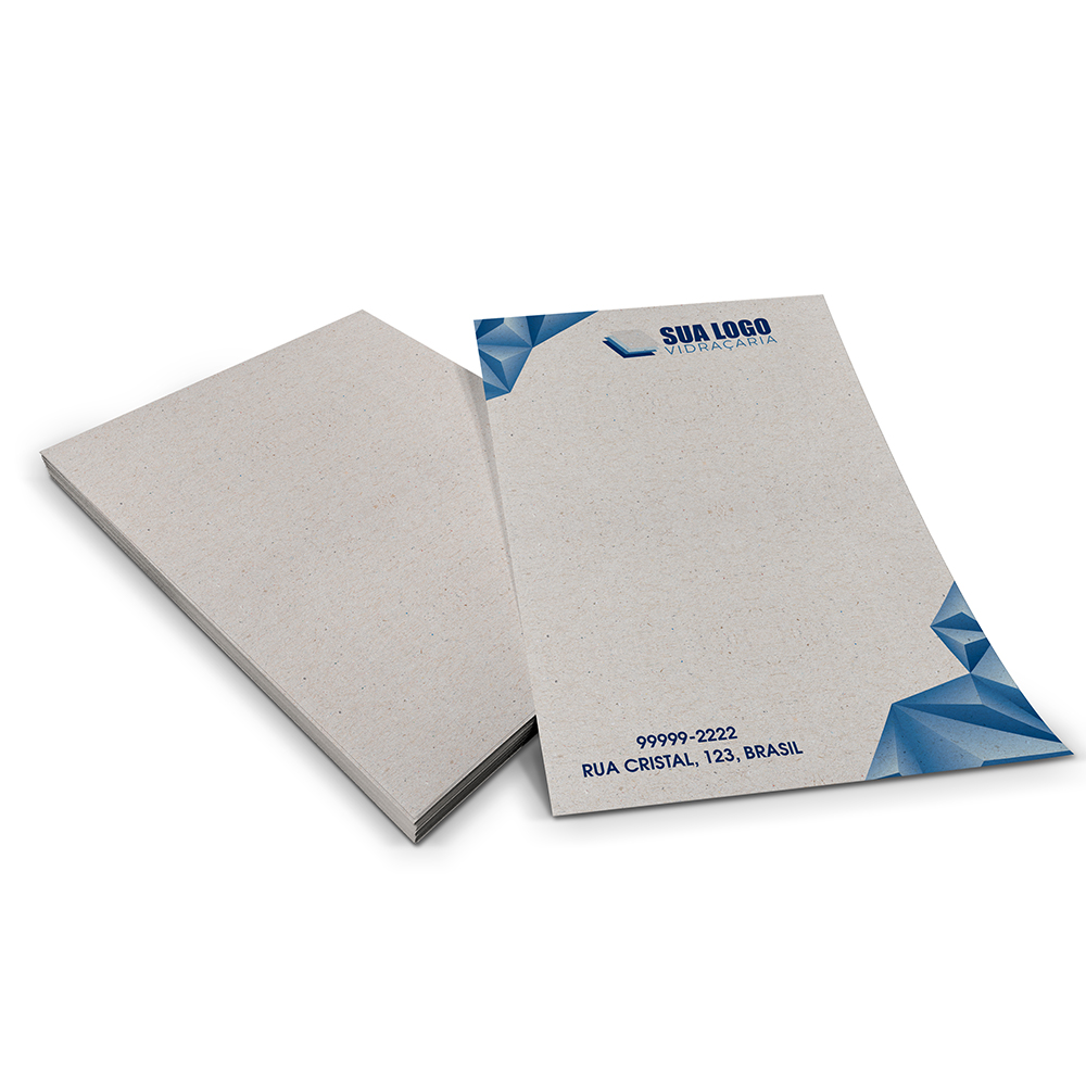 Papel Timbrado Reciclato 90g (105x150mm)