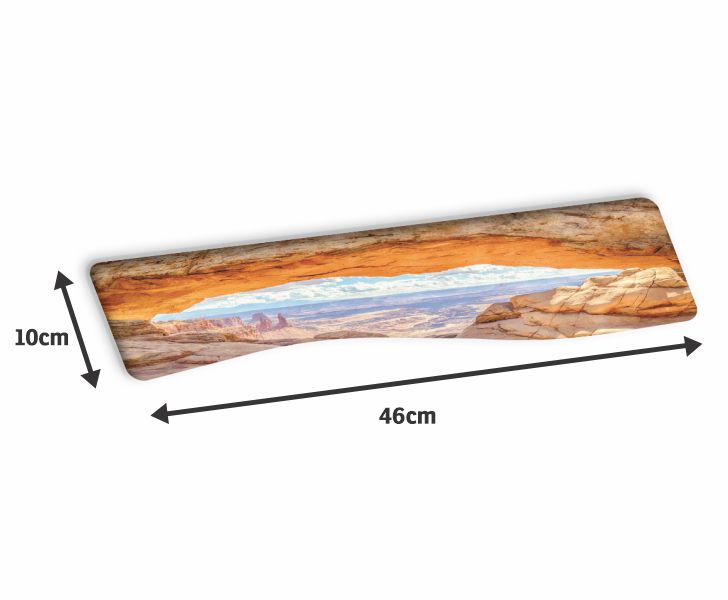 Apoio de punho para teclado (480x120mm)
