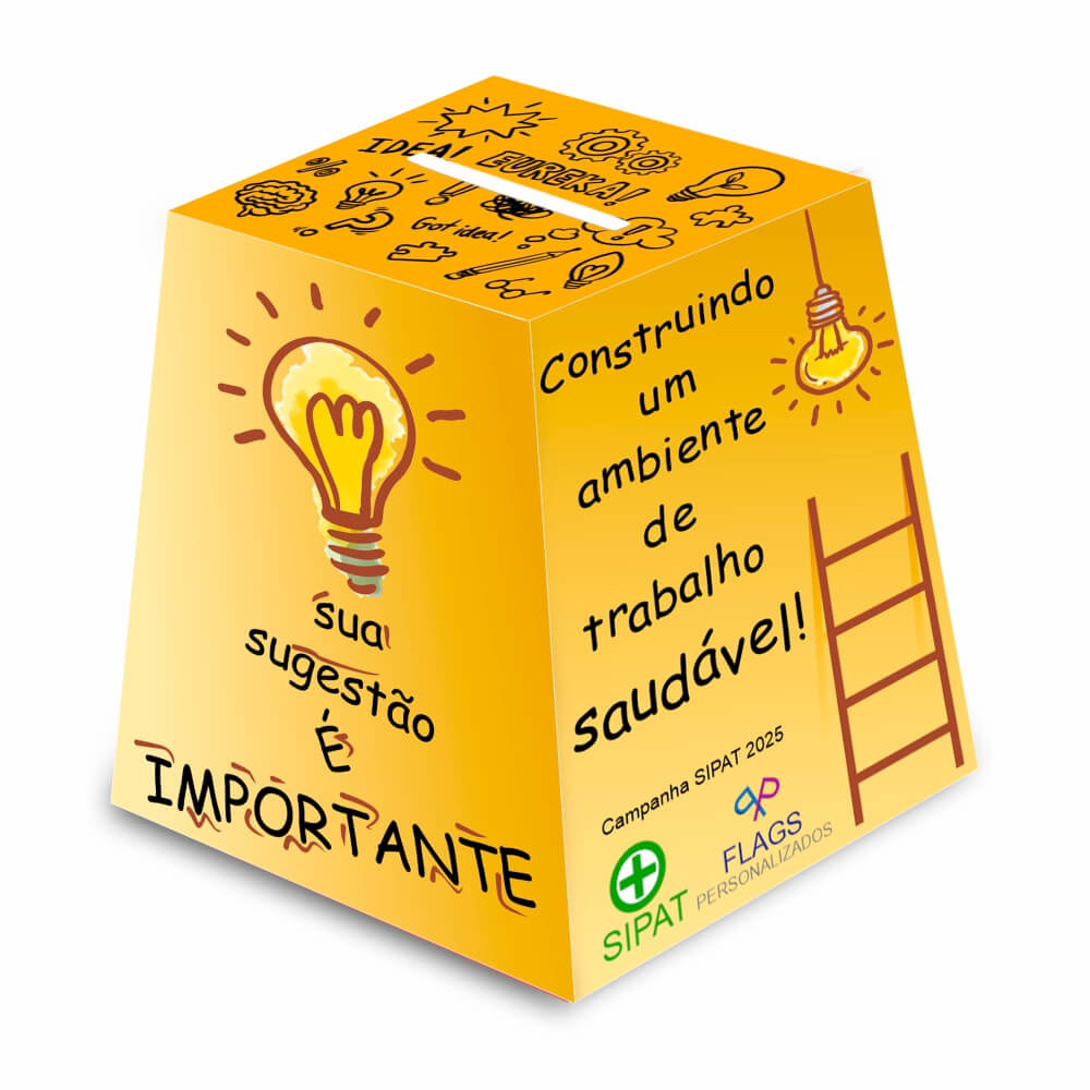 Urna Personalizada Couchê 250g (250x250mm)