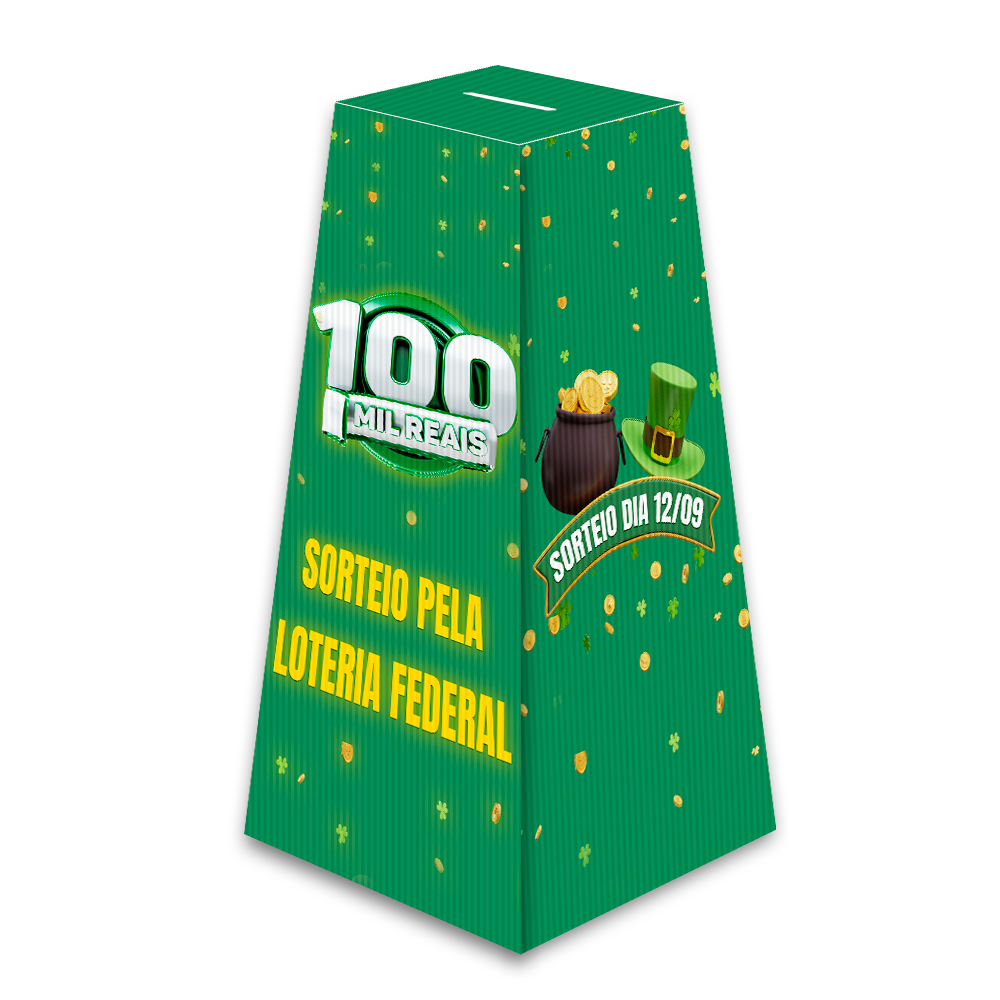 Urna Personalizada Polionda 3mm (250x500mm)