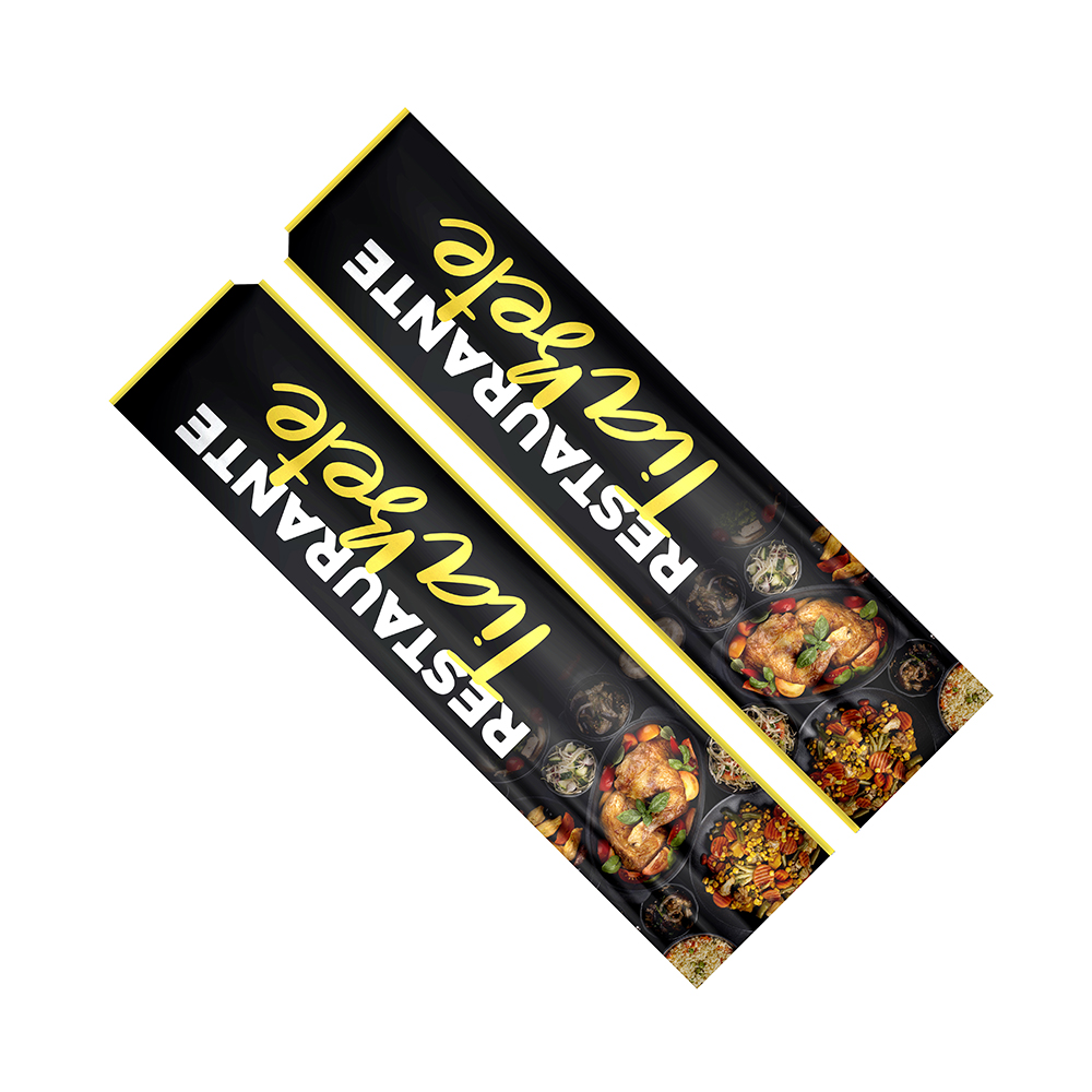 Wind Banner Bandeira Avulsa Tecido Oxford Tam. GG (Modelo Retangular)