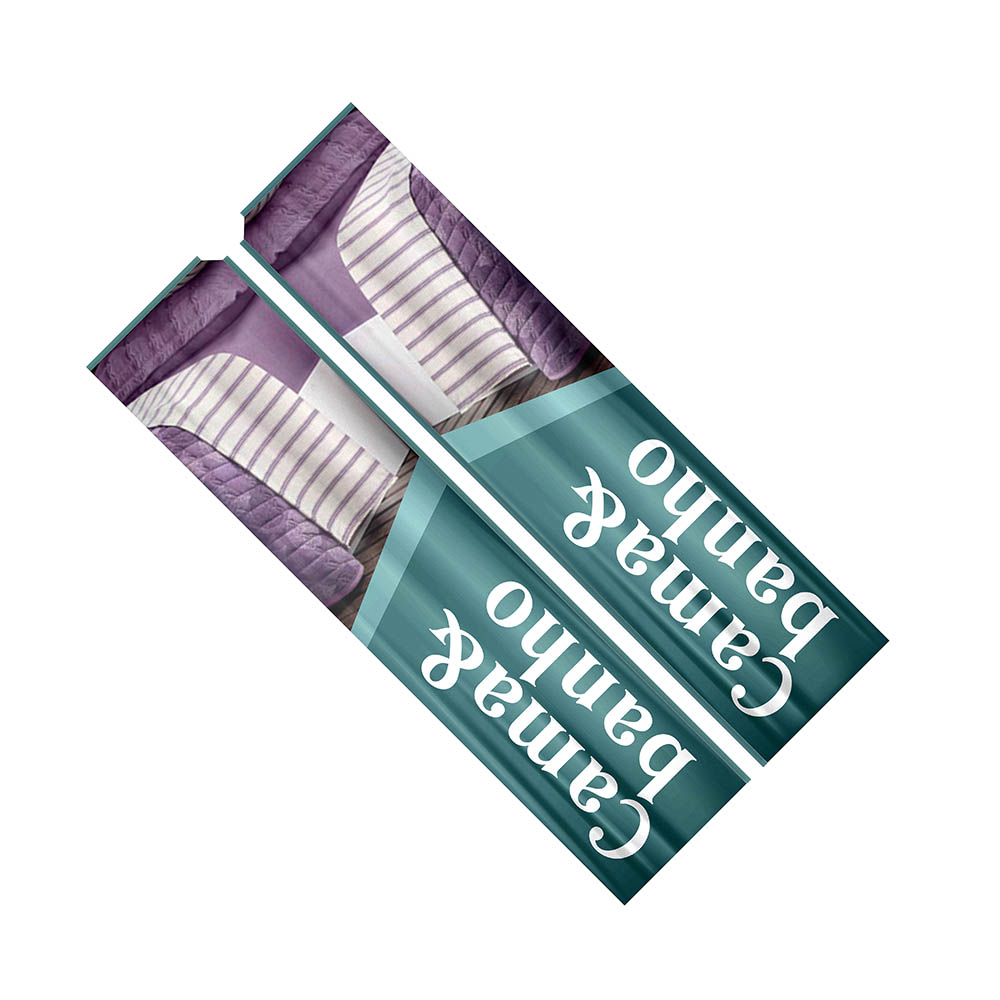 Wind Banner Bandeira Avulsa Tecido Oxford Tam. GG (Modelo Retangular)